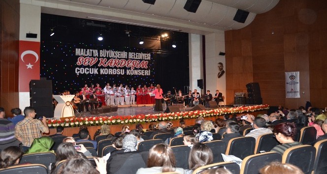 Malatya Büyükşehir Belediyesi Çocuk Korosundan 23 Nisan konseri
