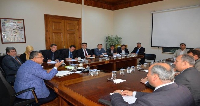 Bilecik Belediye Başkanı Yağcı, haftalık istişare toplantısı gerçekleştirdi