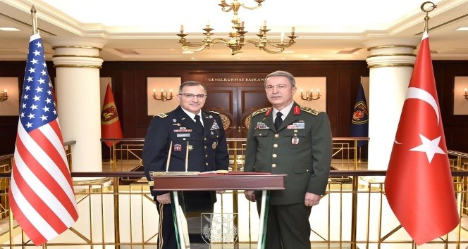 ABD Avrupa Kuvvetleri Komutanı Orgeneral Scaparrottı Ankara’da