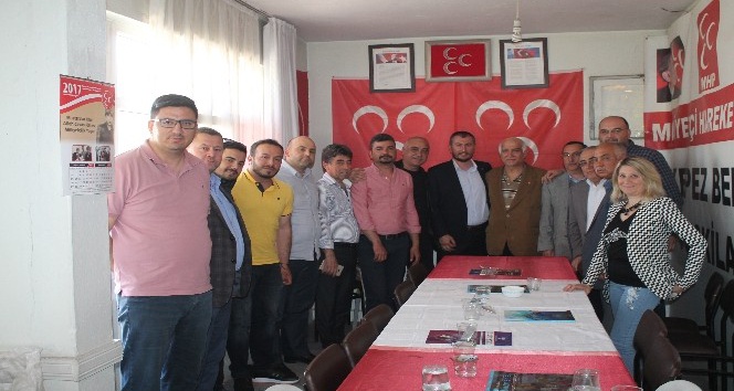 Kepez AK Parti teşkilatından MHP’ye ziyaret