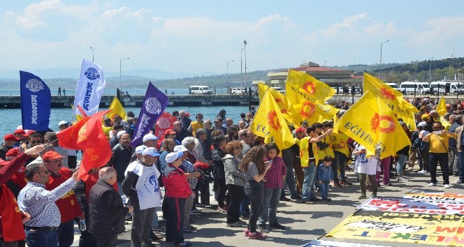 Sinop’ta 1 Mayıs kutlamaları