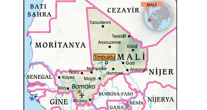 Mali’de Devlet Başkanı ve Başbakan, Kati&#039;de bir askeri üsse götürüldü