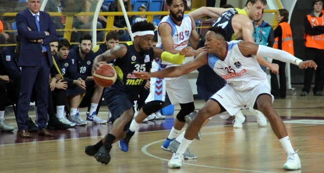 Spor Toto Basketbol Ligi - Trabzonspor Medical Park: 76 - Fenerbahçe: 81