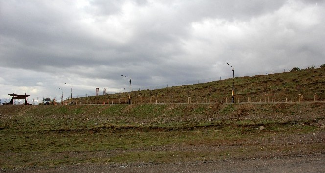 Erzurum’da gizemli yol