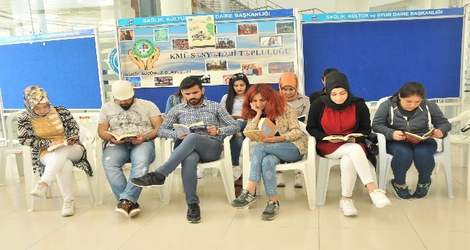 KMÜ’de kitap okuma etkinliği
