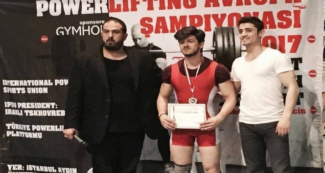 Atakan Terzili Avrupa şampiyonu oldu