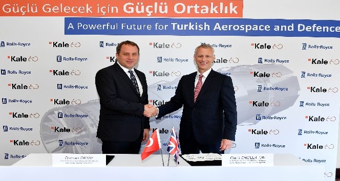 Kale Grubu ve Rolls-Royce uçak motoru üretmek için ortak oldu