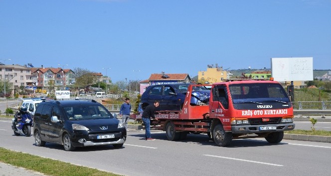 Sinop’ta trafik kazası