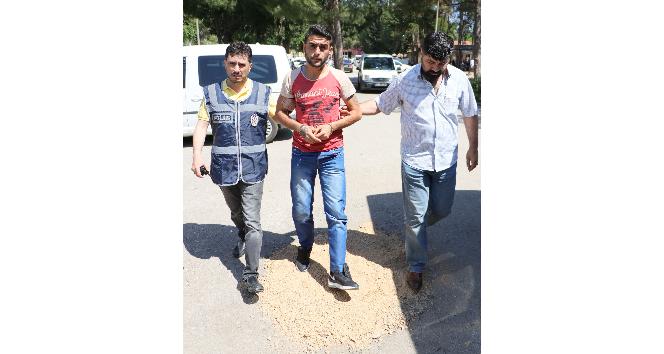 Adana’daki silahlı çatışma kamerada