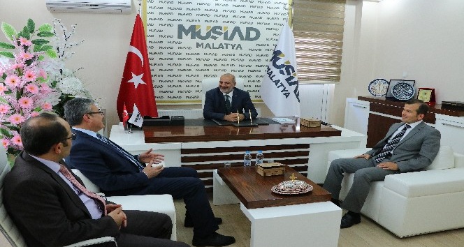 Başkan Poyraz MÜSİAD ziyaretinde 6736 sayılı kanun hakkında bilgi verdi