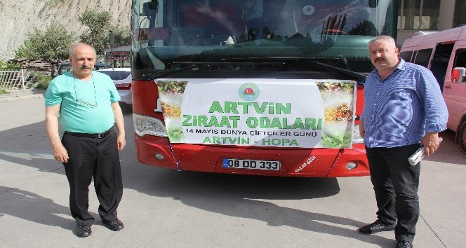 Artvinli çiftçiler Ankara yolunda