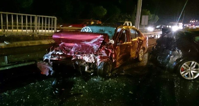 Trabzon’da trafik kazası: 6 yaralı