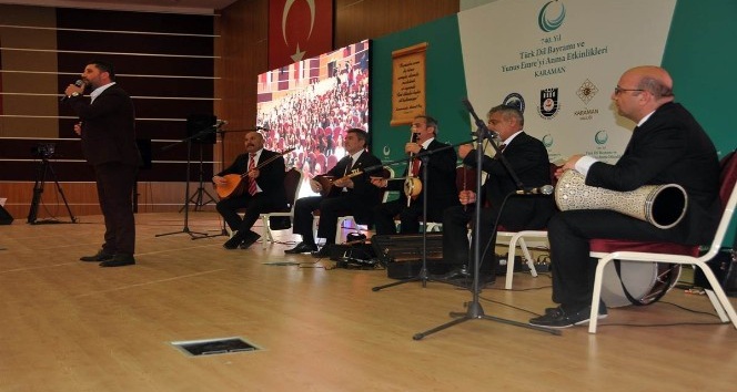 Karaman’da Türk Halk Müziği konseri