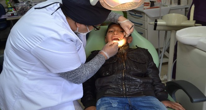 Yozgat’ta Özel Eğitimli çocuklara diş taraması yapıldı