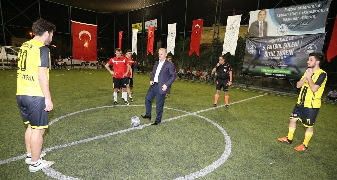 Pamukkale’de 5. Futbol Şöleni