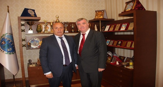 SGM Müdürü Kaba’dan Başkan Arsan’a ziyaret
