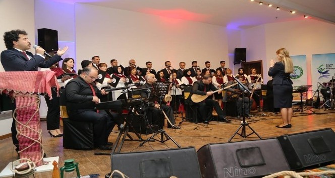 Çayeli Belediyesi Türk Halk Müziği Korosu vatandaşlar ile bir araya geldi