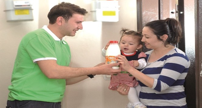 İzmir’de Alo Süt devri