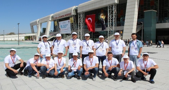 Karaman TÜMTAL robot yarışmasında ilk 50’ye girdi