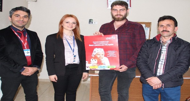 Yozgat’ta LÖSEV’e kayıtlı ailelere gıda desteği