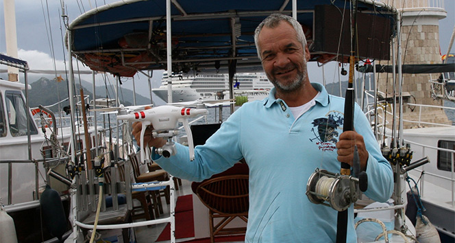 Drone&#039;lar bu kez balıkçılığa soyundu