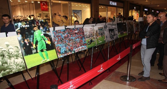 Trabzonspor’un 50 yıllık öyküsünün anlatıldığı sergi açıldı