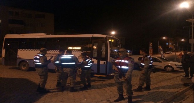 Malatya’da özel halk otobüsüne silahlı saldırı