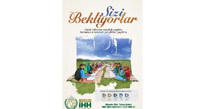 Bitlis İHH’dan Ramazan kumanyası