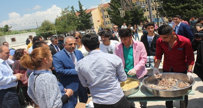 Samandağ Atatürk Anadolu Lisesi’nde Pilav Günü etkinliği