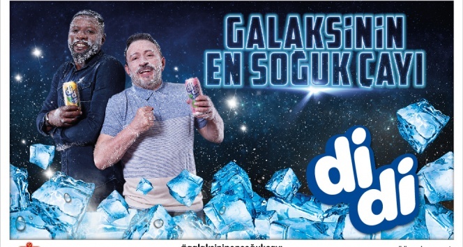 Didi yeni reklamına “Galaksinin en soğuk çayı” sloganıyla hazırlandı