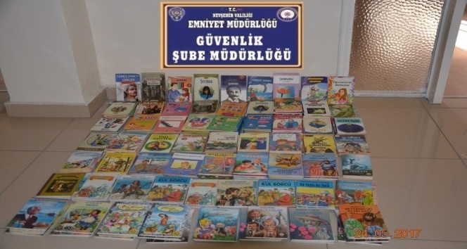 Nevşehir’de 236 adet bandrolsüz kitap ele geçirildi
