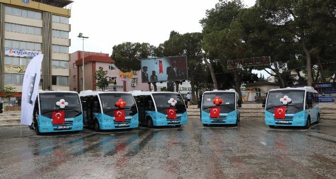 Alaşehir’in toplu ulaşımına yeni araç takviyesi