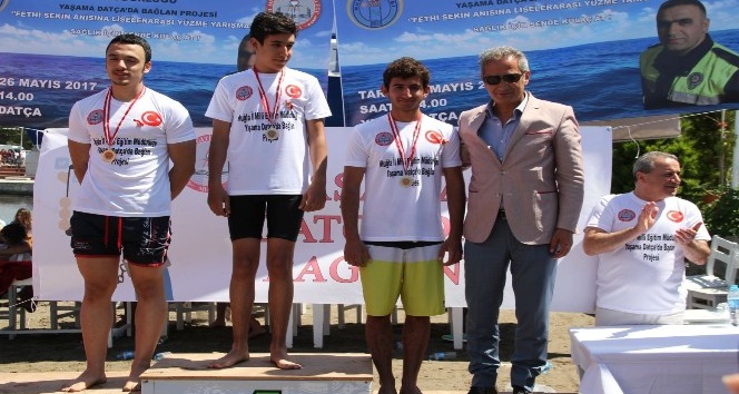 Şehit Polis Feti Sekin Yüzme Maratonu Datça’da yapıldı