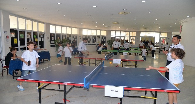Kültür merkezinden masa tenisi turnuvası
