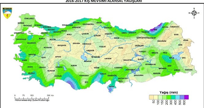 Karadeniz’de en fazla yağışı Rize ve Trabzon aldı