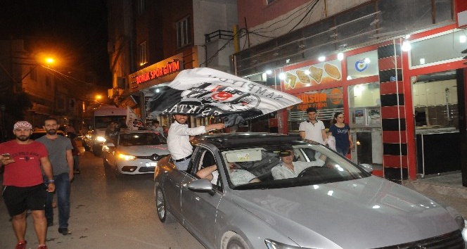 Cizre’de Beşiktaş’ın şampiyonluk sevinci