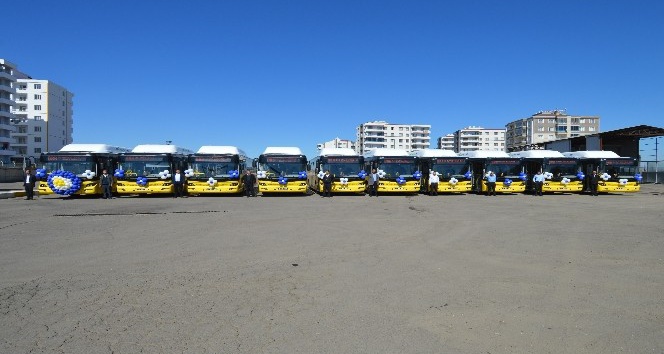 Çevre dostu 10 yeni otobüs halkın hizmetinde