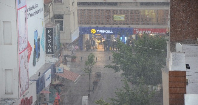 Eskişehir’de ani yağmur