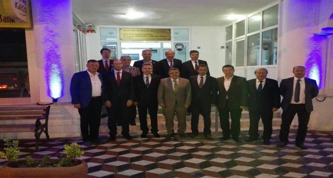 Bilecik Belediyeler Birliğine üye belediye başkanları buluştu