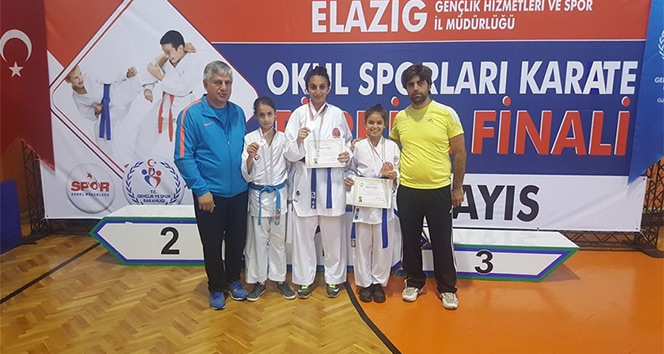 Malatyalı karateciler 1 altın 2 gümüş kazandı