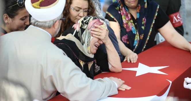 Binbaşı Koray Onay’a ağlatan veda