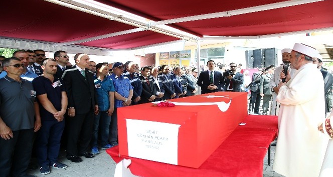 Şırnak Şehidi Albay Gökhan Peker son yolculuğuna uğurlandı