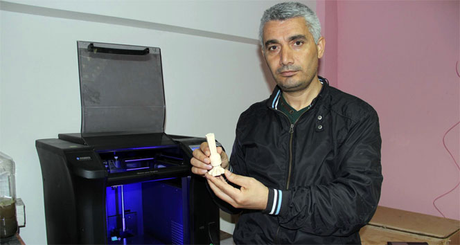 3D yazıcı ile hayvanlar için protez bacak üretti