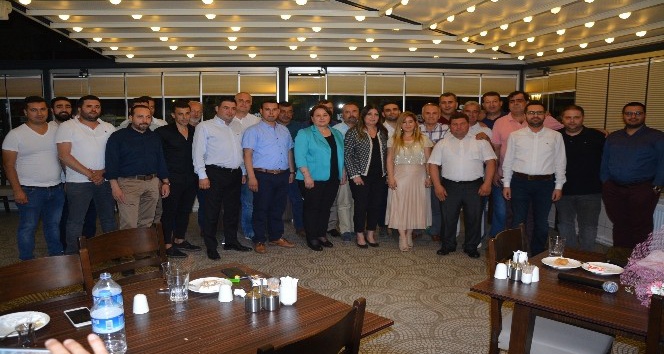 Söke Ticaret Odasında seçimlerine hazırlanan Yenilikçiler Grubundan iftar yemeği