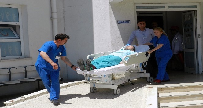 Görele Devlet Hastanesinde yangın tatbikatı yapıldı