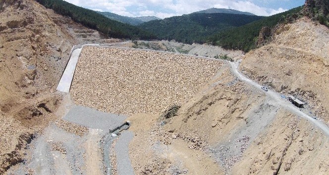 Şehit Tayfur Çankaya Barajı için çalışmalarından sona yaklaşıldı