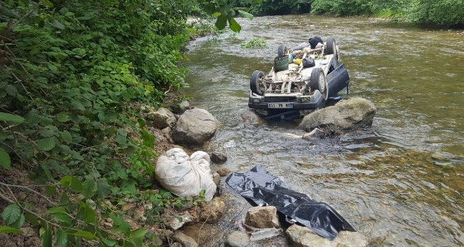 Giresun’da trafik kazası 1 ölü