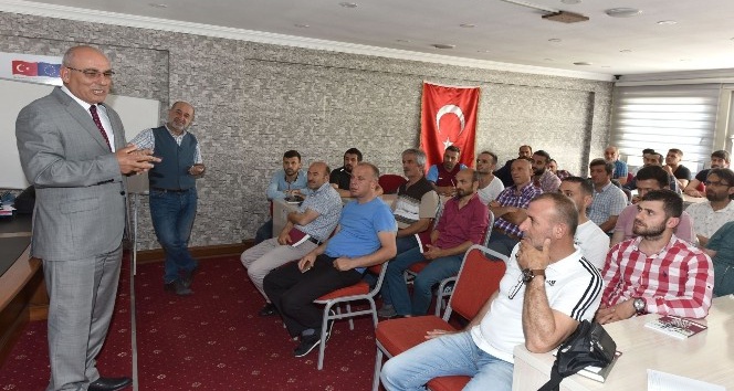 Trabzon’da şoförler eğitiliyor