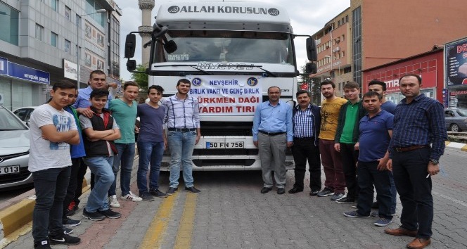 Birlik Vakfı, Bayır Bucak Türkmenlerine 1 tır yardım gönderdi