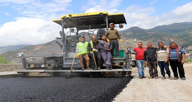 Süleymaniye yolunda asfalt çalışmaları başladı